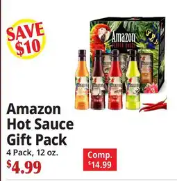 Ocean State Job Lot Amazon Hot Sauce Gift Pack offer