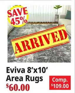 Ocean State Job Lot Eviva 8'x10' Area Rugs offer