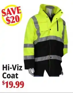 Ocean State Job Lot Hi-Viz Coat offer