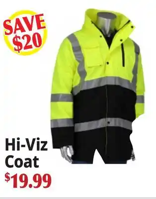 Ocean State Job Lot Hi-Viz Coat offer