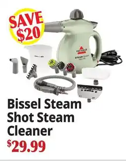Ocean State Job Lot Bissel Steam Shot Steam Cleaner offer