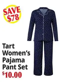 Ocean State Job Lot Tart Women's Pajama Pant Set offer