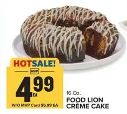 Food Lion FOOD LION CRÈME CAKE offer