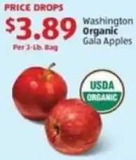 Aldi Washington Organic Gala Apples offer
