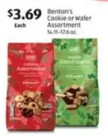 Aldi Benton's Cookie or Wafer Assortment offer