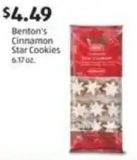 Aldi Benton's Cinnamon Star Cookies offer