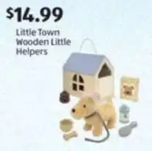 Aldi Little Town Wooden Little Helpers offer
