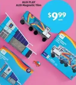 Aldi ALDI Magnetic Tiles offer