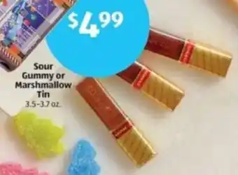 Sour Gummy or Marshmallow Tin