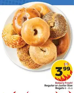 Weis Markets Regular or Junior Size Bagels offer