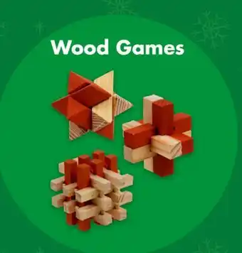 Dollar Tree Wood Games offer
