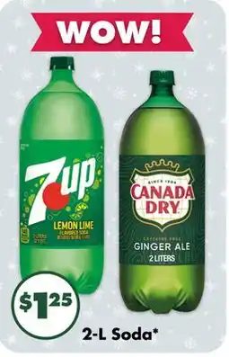 Dollar Tree 2-L Soda offer