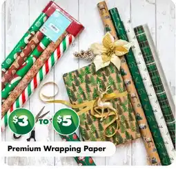 Dollar Tree Premium Wrapping Paper offer