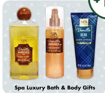 Dollar Tree Spa Luxury Bath & Body Gifts offer