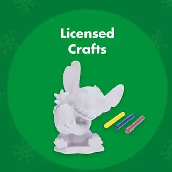 Dollar Tree Licensed Crafts offer
