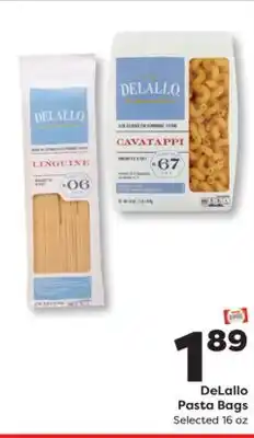 Weis Markets DeLallo Pasta Bags offer