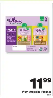 Weis Markets Plum Organics Pouches offer