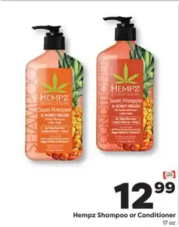 Weis Markets Hempz Shampoo or Conditioner offer