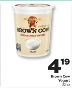 Weis Markets Brown Cow Yogurt offer
