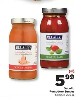 Weis Markets DeLallo Pomodoro Sauces offer