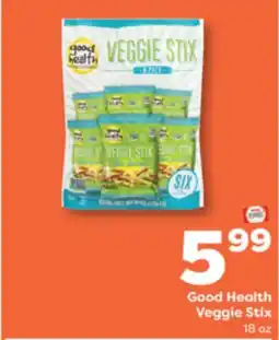 Weis Markets Good Health Veggie Stix offer