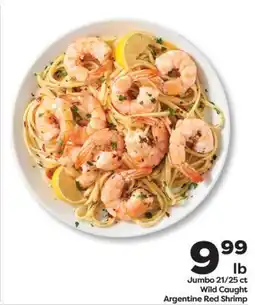 Weis Markets Jumbo 21/25 ct Wild Caught Argentine Red Shrimp offer