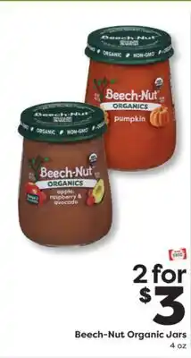 Weis Markets Beech-Nut Organic Jars offer