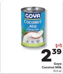 Weis Markets Goya Coconut Milk offer