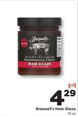 Weis Markets Braswell's Ham Glaze offer