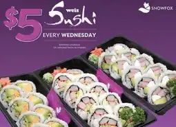 Weis Markets Weis Sushi offer
