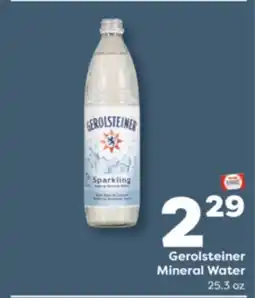 Weis Markets Gerolsteiner Mineral Water offer