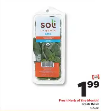 Weis Markets Fresh Basil offer