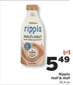 Weis Markets Ripple Half & Half offer
