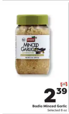 Weis Markets Badia Minced Garlic offer
