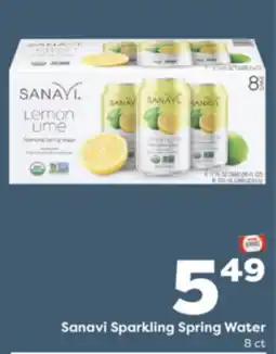 Weis Markets Sanavi Sparkling Spring Water offer
