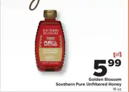 Weis Markets Golden Blossom Southern Pure Unfiltered Honey offer