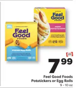 Weis Markets Feel Good Foods Potstickers or Egg Rolls offer