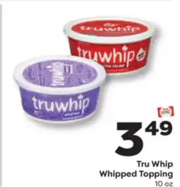 Weis Markets Tru Whip Whipped Topping offer