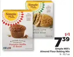 Weis Markets Simple Mill's Almond Flour Baking Mix offer
