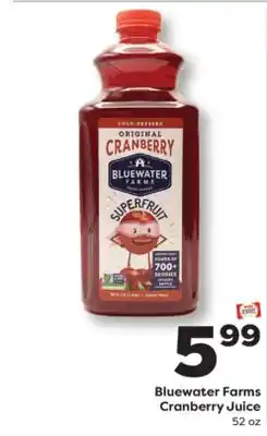 Weis Markets Bluewater Farms Cranberry Juice offer