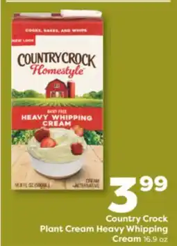 Weis Markets Country Crock Plant Cream Heavy Whipping Cream offer