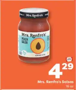 Weis Markets Mrs. Renfro's Salsas offer