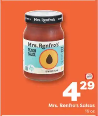 Weis Markets Mrs. Renfro's Salsas offer