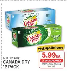 Kings Food Markets CANADA DRY offer