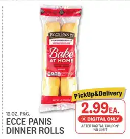 Kings Food Markets ECCE PANIS DINNER ROLLS offer