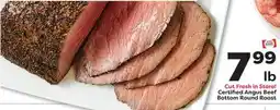 Weis Markets Certified Angus Beef Bottom Round Roast offer