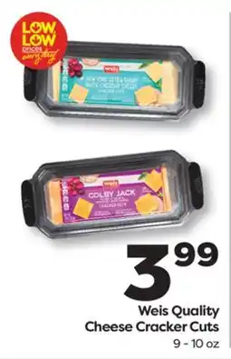 Weis Markets Weis Quality Cheese Cracker Cuts offer