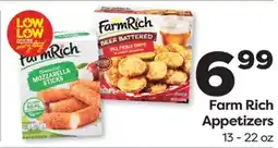 Weis Markets Farm Rich Appetizers offer