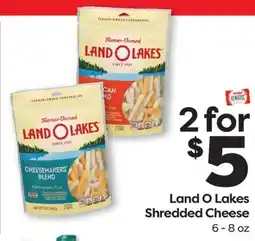 Weis Markets Land O Lakes Shredded Cheese offer