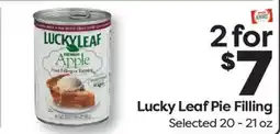 Weis Markets Lucky Leaf Pie Filling offer